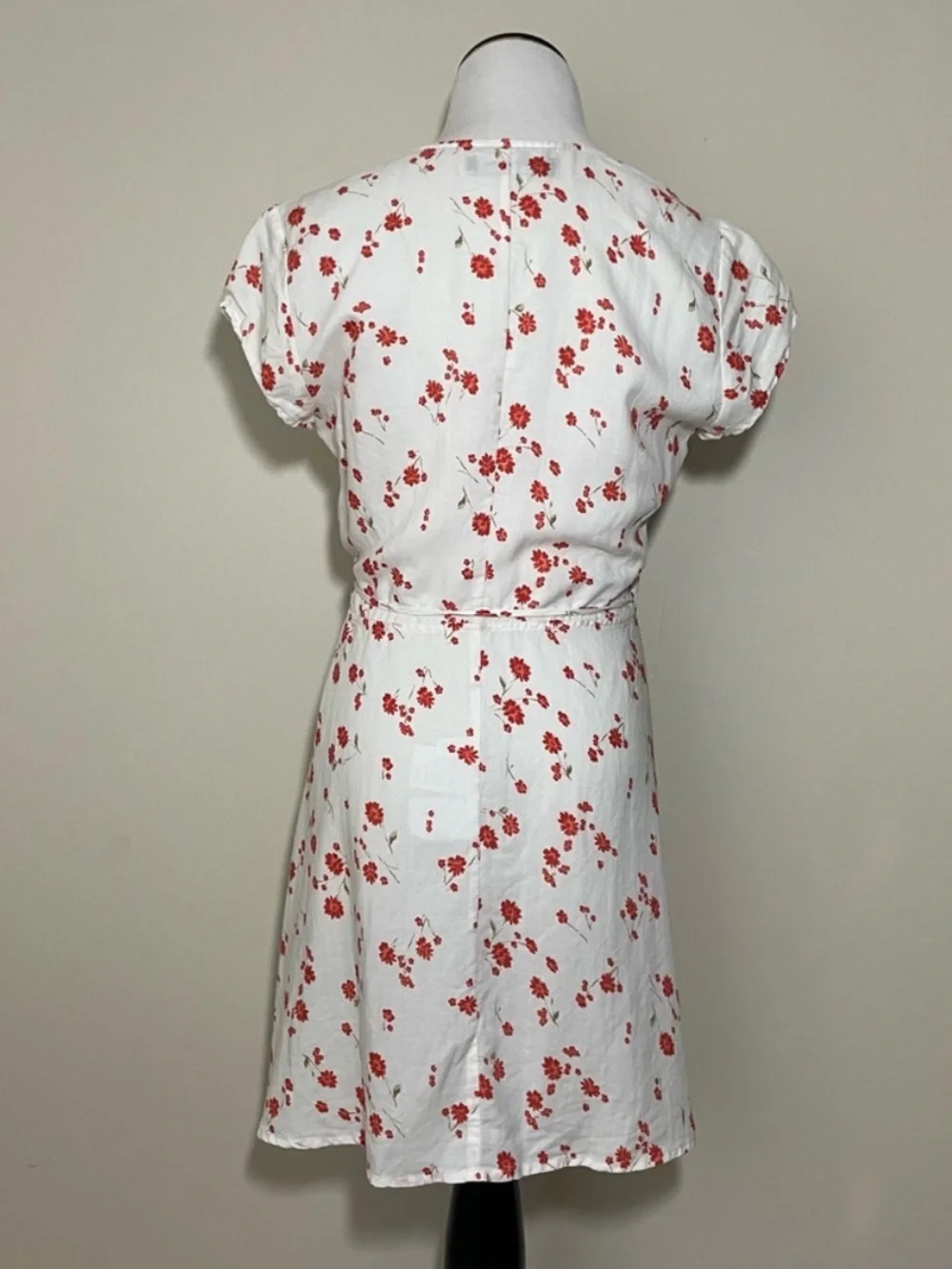 Reformation Ports Wrap Mini Dress Eleanor Print - Picture 6 of 12